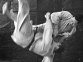 Moshé Feldenkrais trains in judo