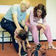 Feldenkrais and Baniel work with a child
