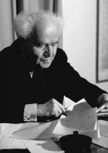 Prime Minister Ben-Gurion
